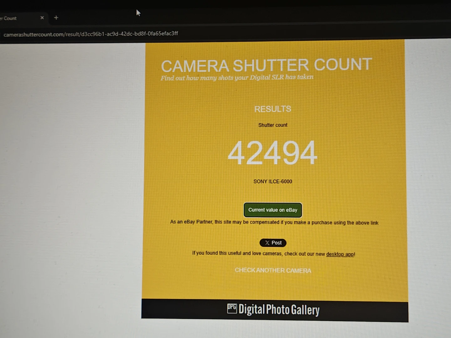 Sony a6000 (BODY ONLY + 2 batteries) - photo 5