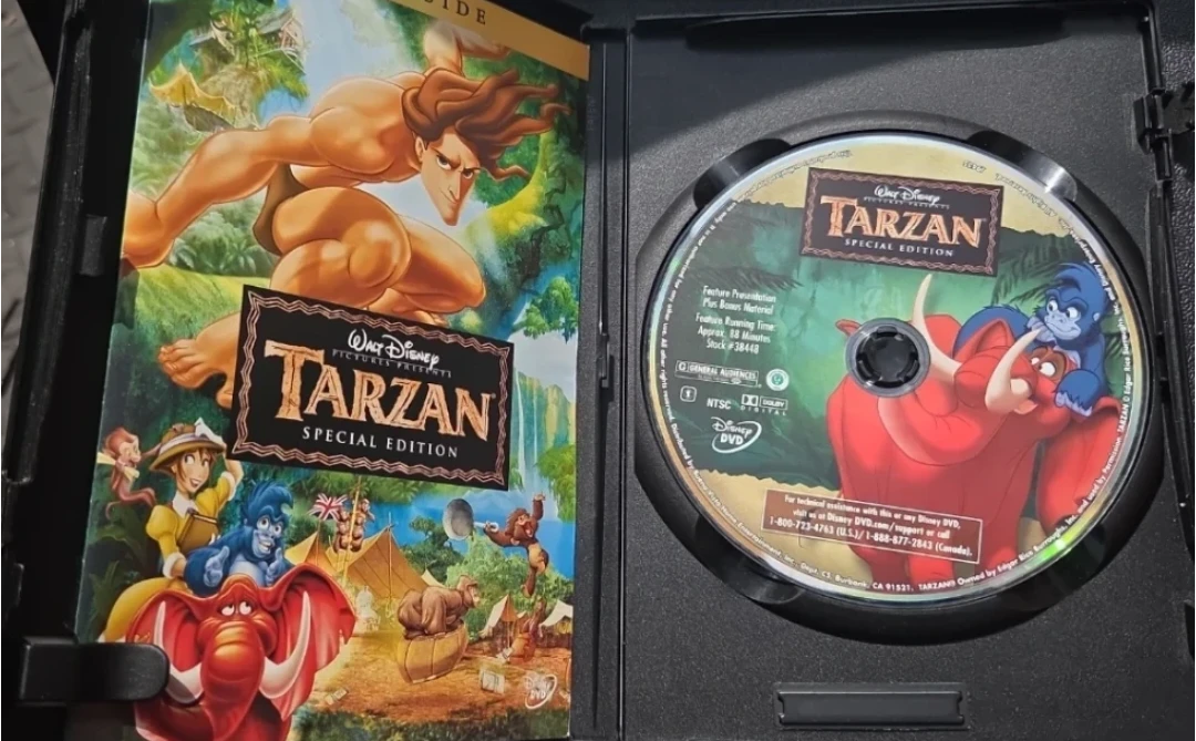 Disney's Tarzan Collection Special Edition DVD's - photo 2