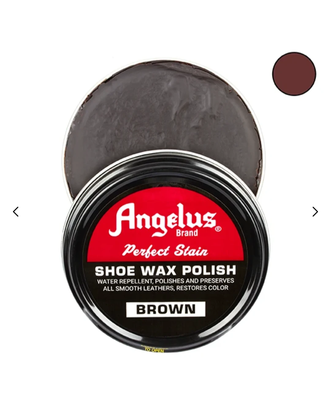 Angelus Shoe Wax Polish - Brown