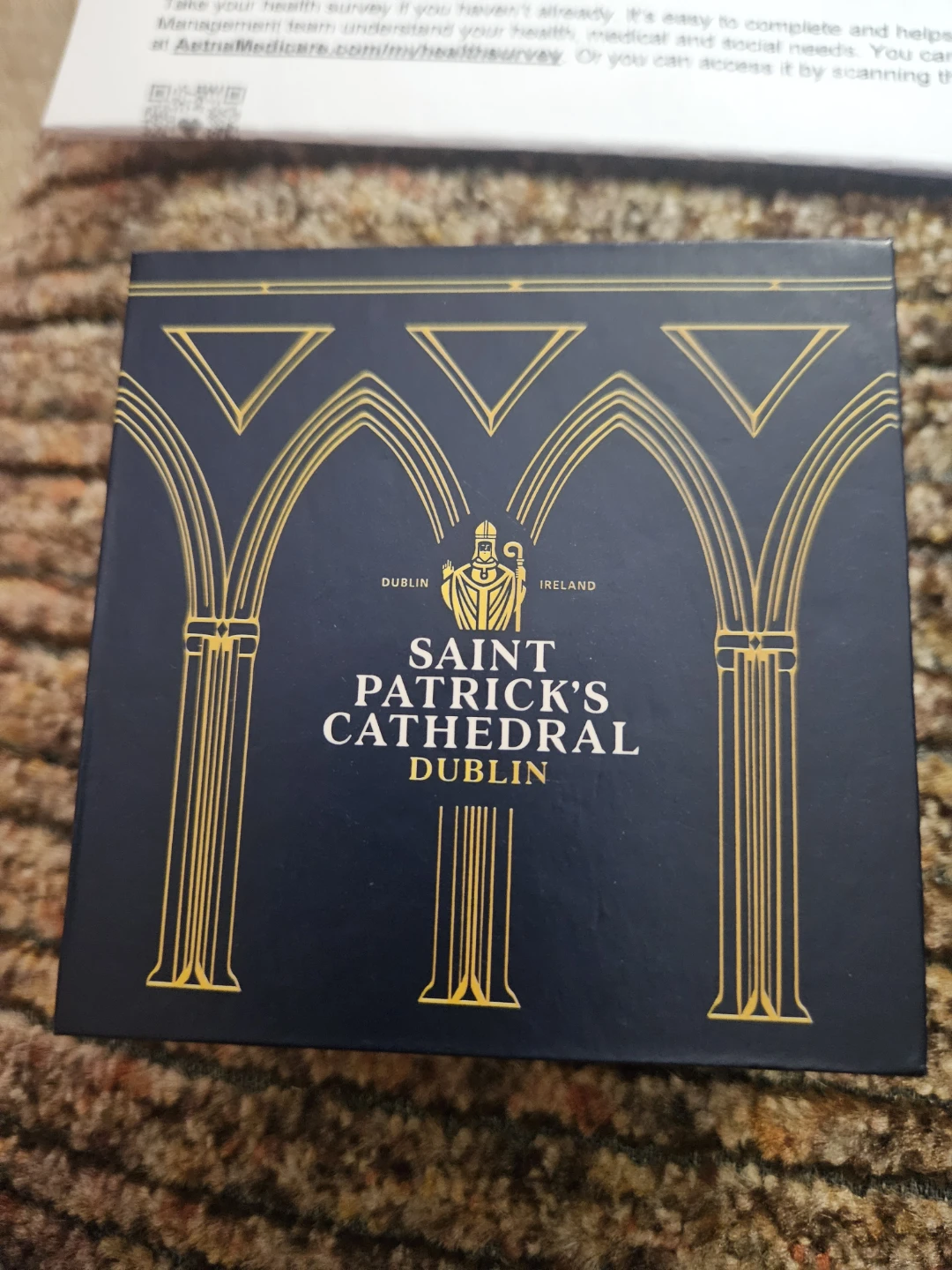 Saint Patrick's  Shamrock Gift CathedralDome Paperweight - photo 2