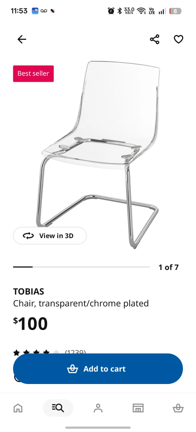 IKEA TOBIAS Chair - photo 3