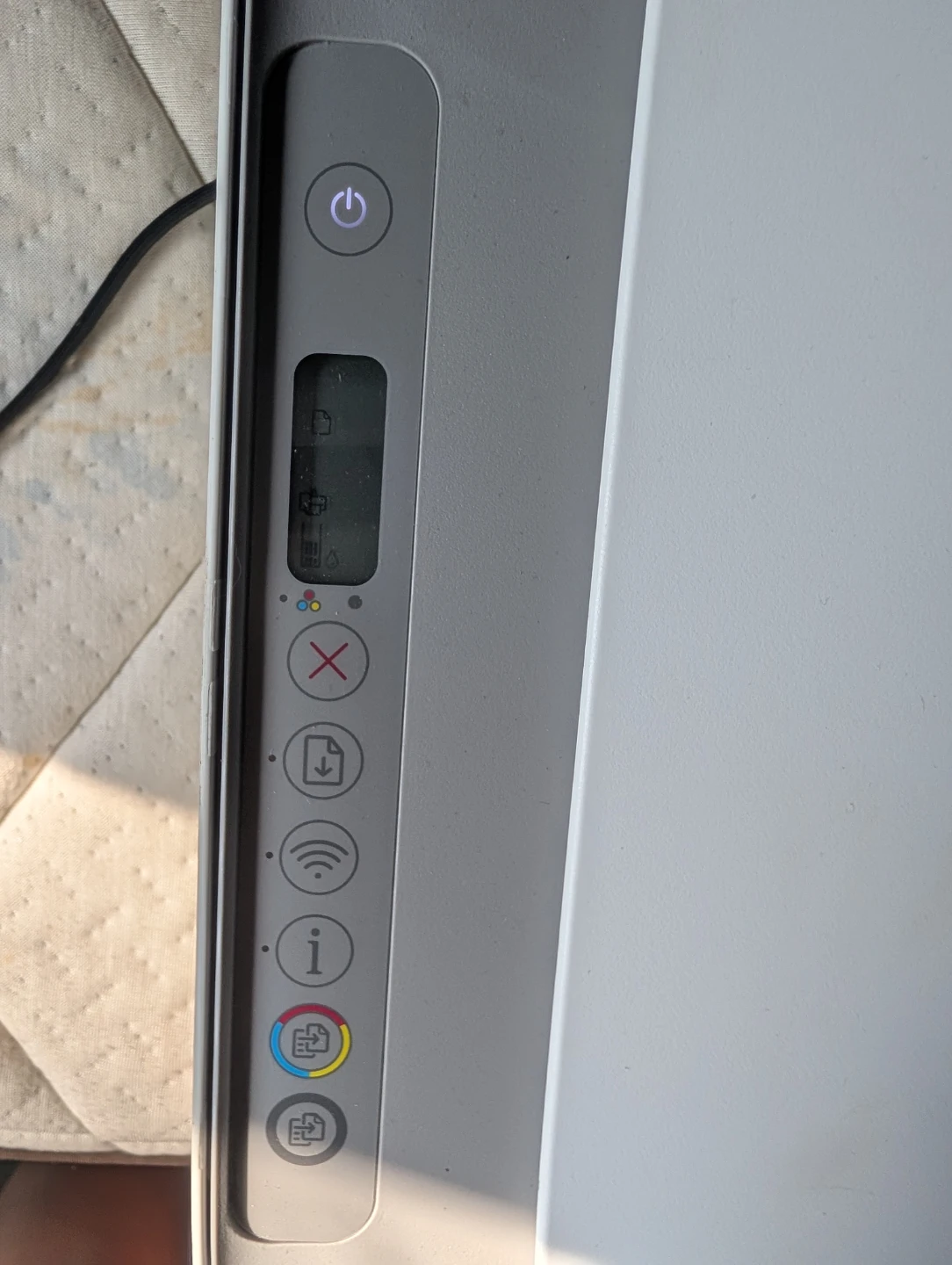 HP DeskJet 2855e w/ cords and manual