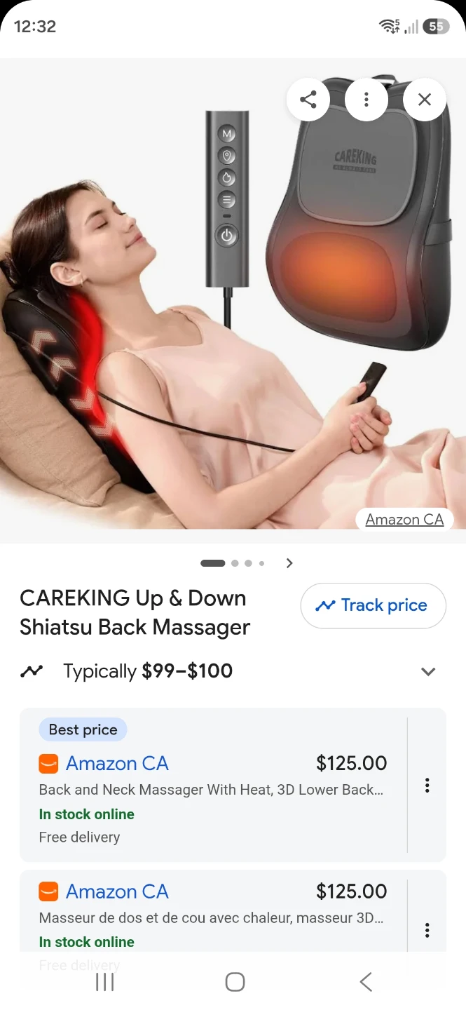 CAREKING Wave Motion Massage Pillow - photo 2