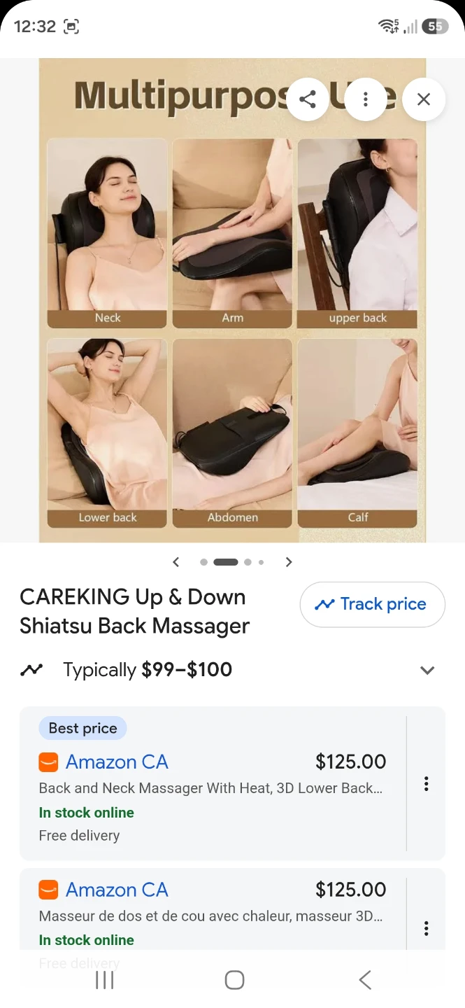 CAREKING Wave Motion Massage Pillow - photo 3