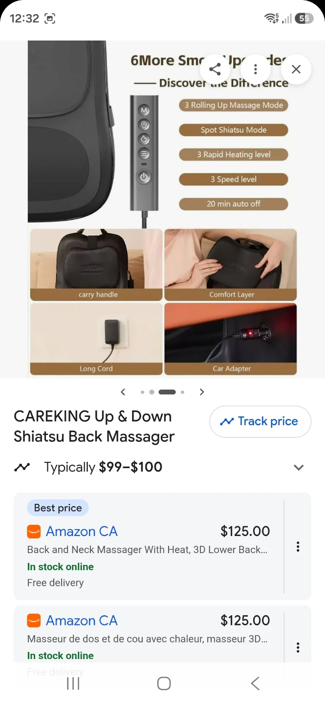 CAREKING Wave Motion Massage Pillow - photo 4