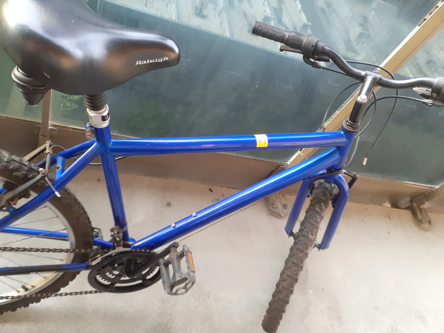 Blue Raleigh Mountain Bike - photo 3