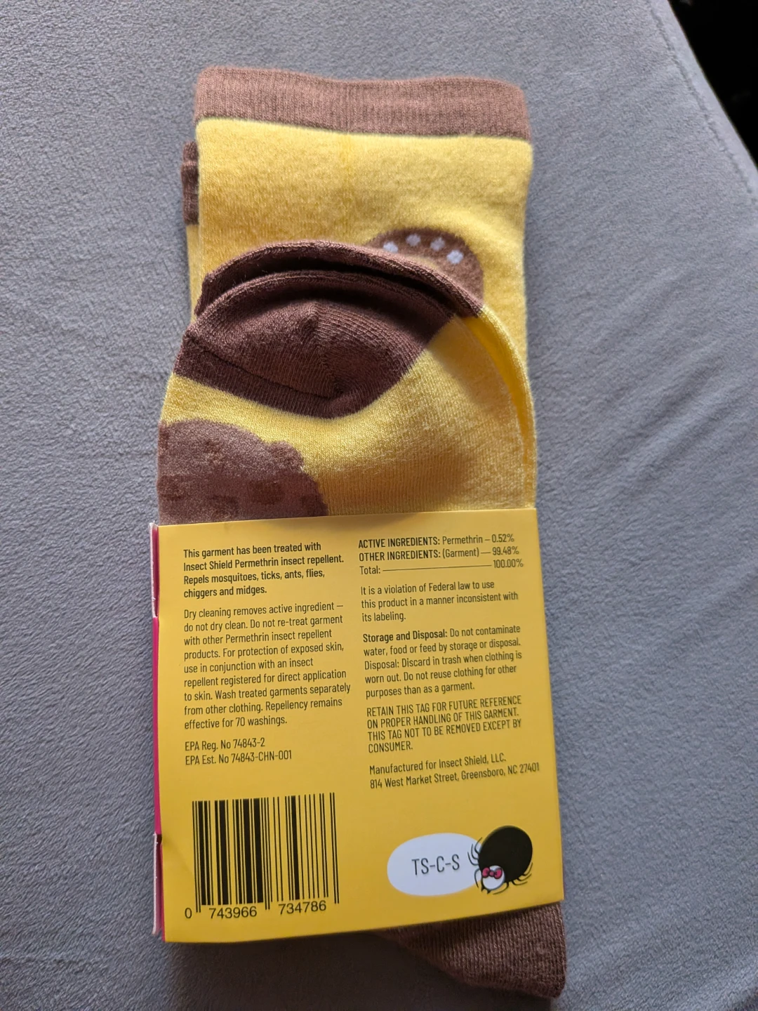 Insect Shield Tick Repellent Socks - photo 2