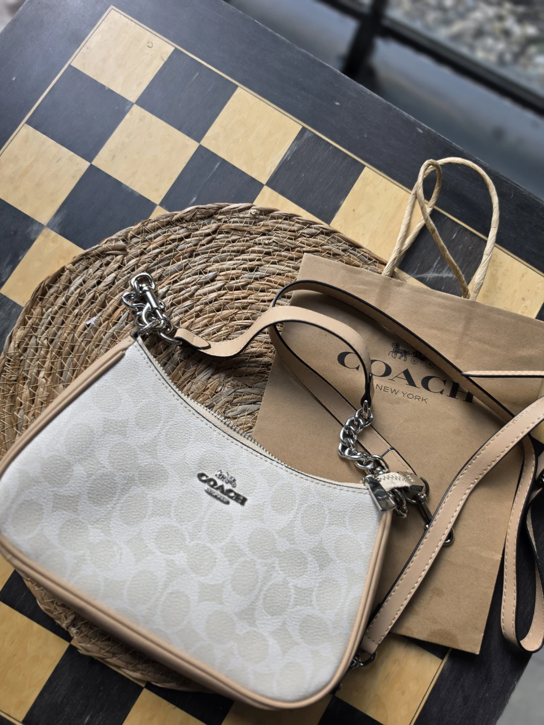 COACH Teri Shoulder Bag in Signature Canvas - photo 5