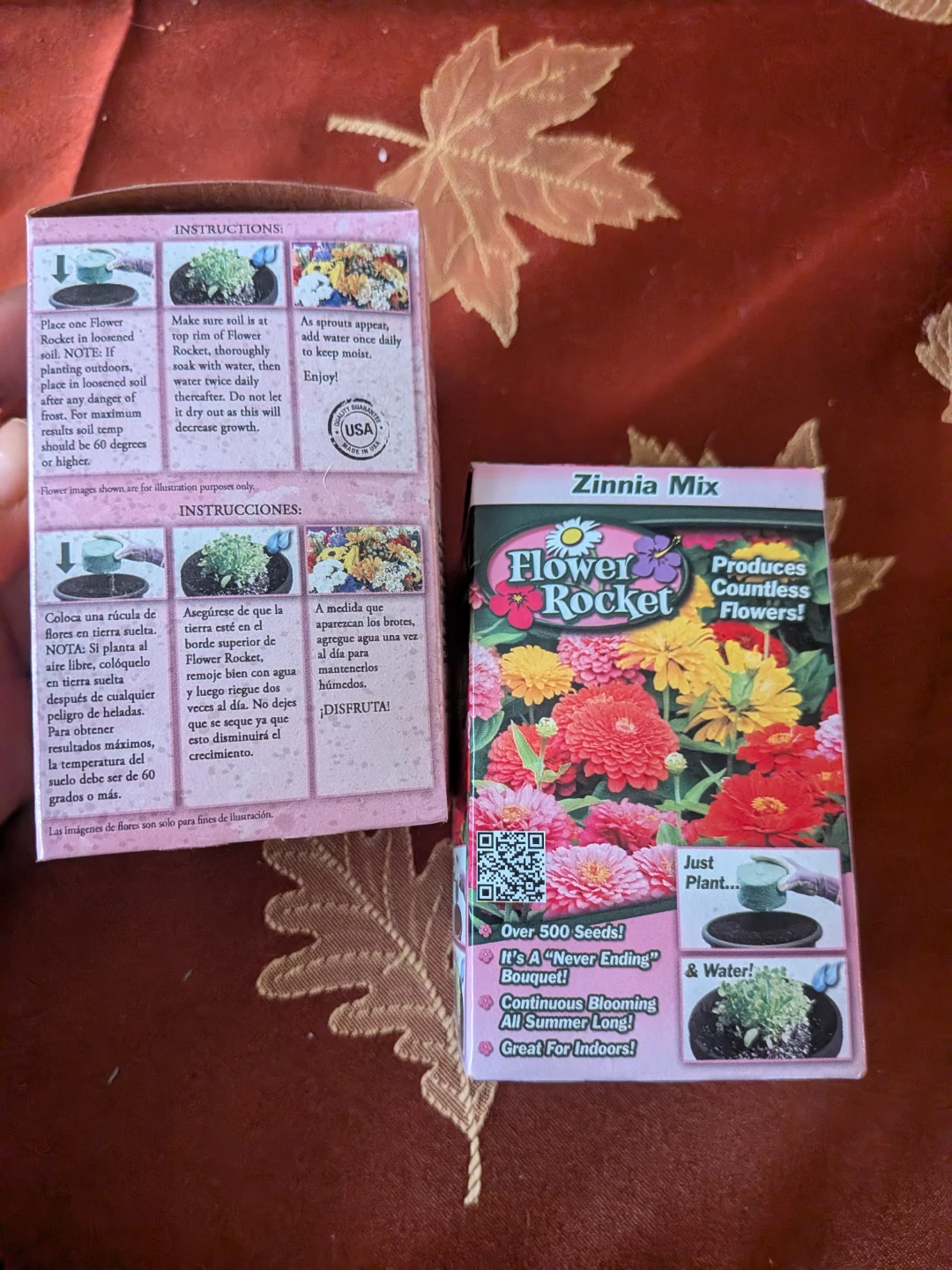 Flower Rocket Zinnia Mix - Produces Countless Flowers! - photo 2