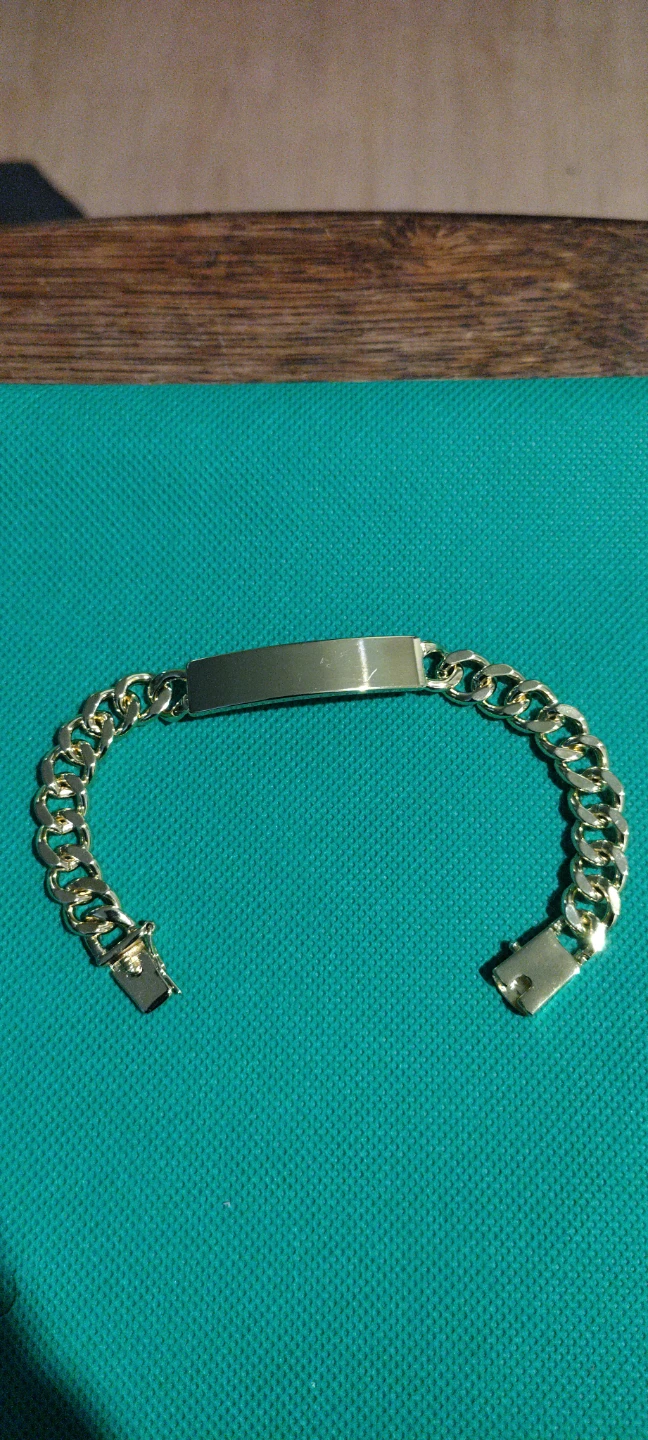 24K Gold ID Bracelet
