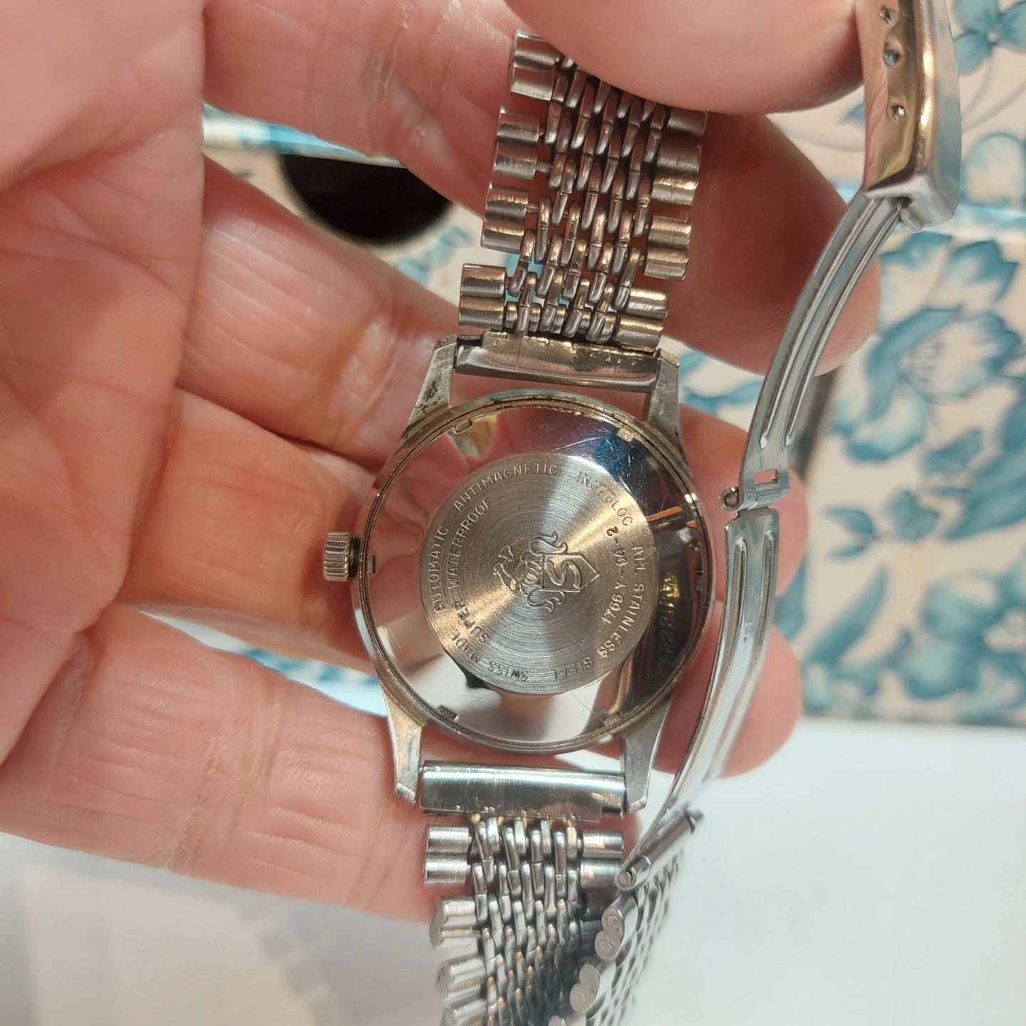 Vintage 1960s Sandoz automatic watch - photo 5