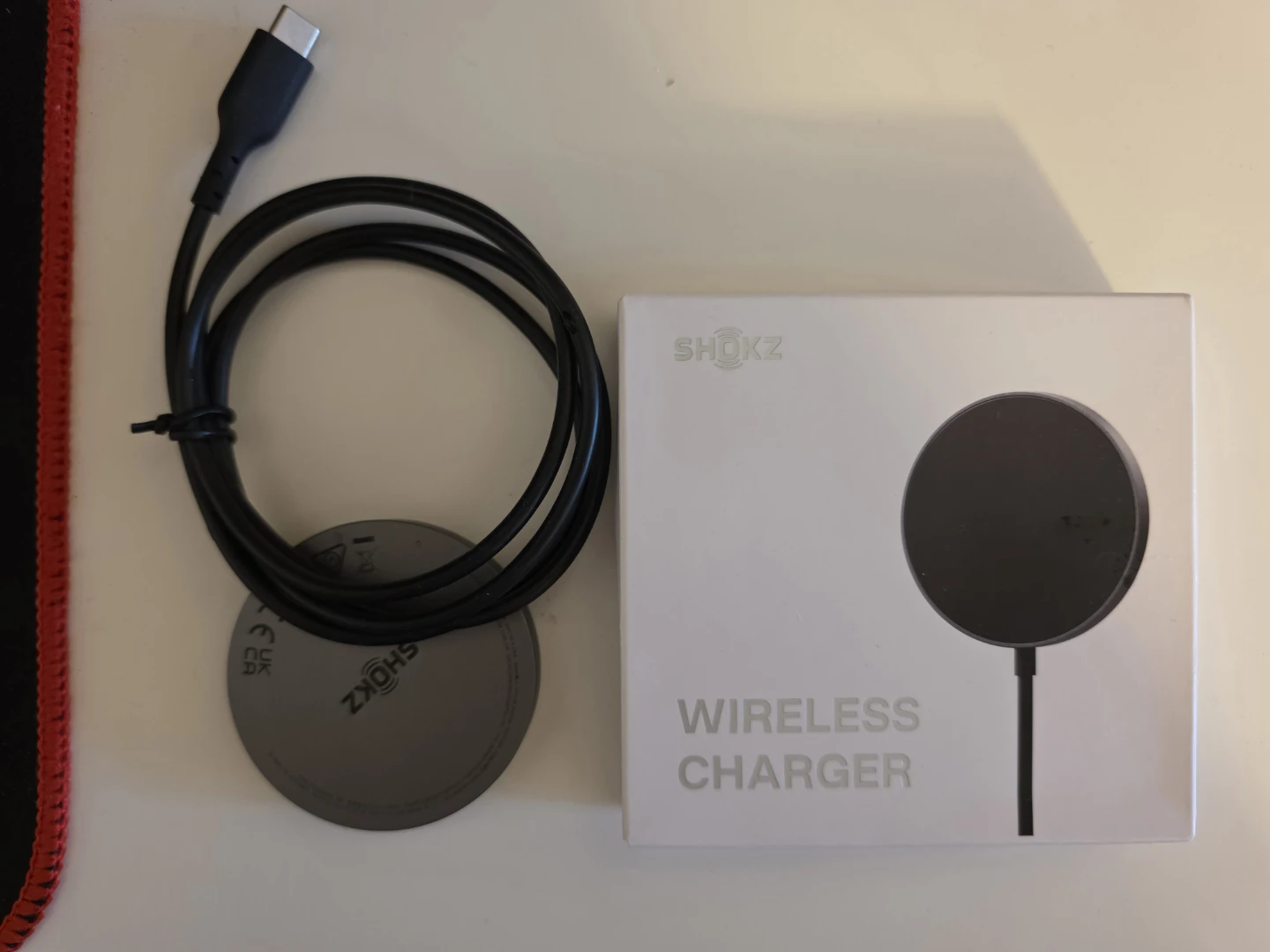 Shokz Wireless Charger with USB-C Cable