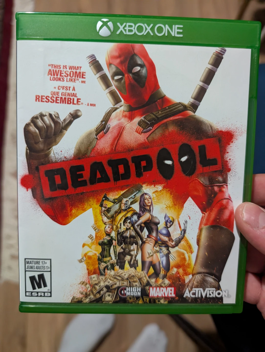 Deadpool Video Game for Xbox One