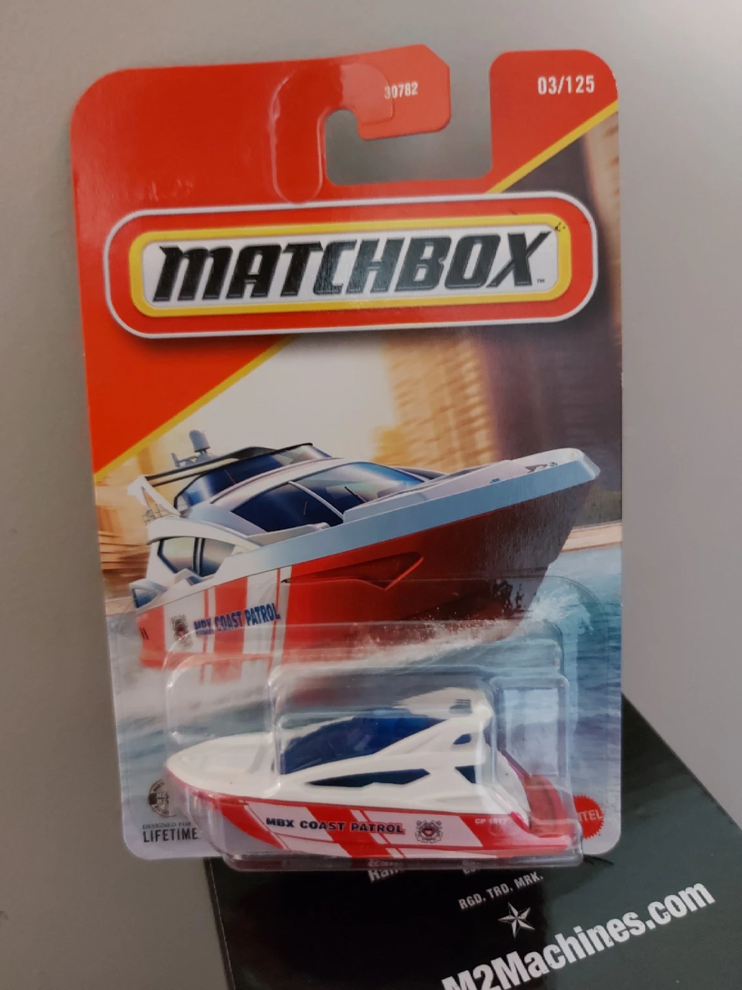 Matchbox MBX Coast Patrol Boat Toy