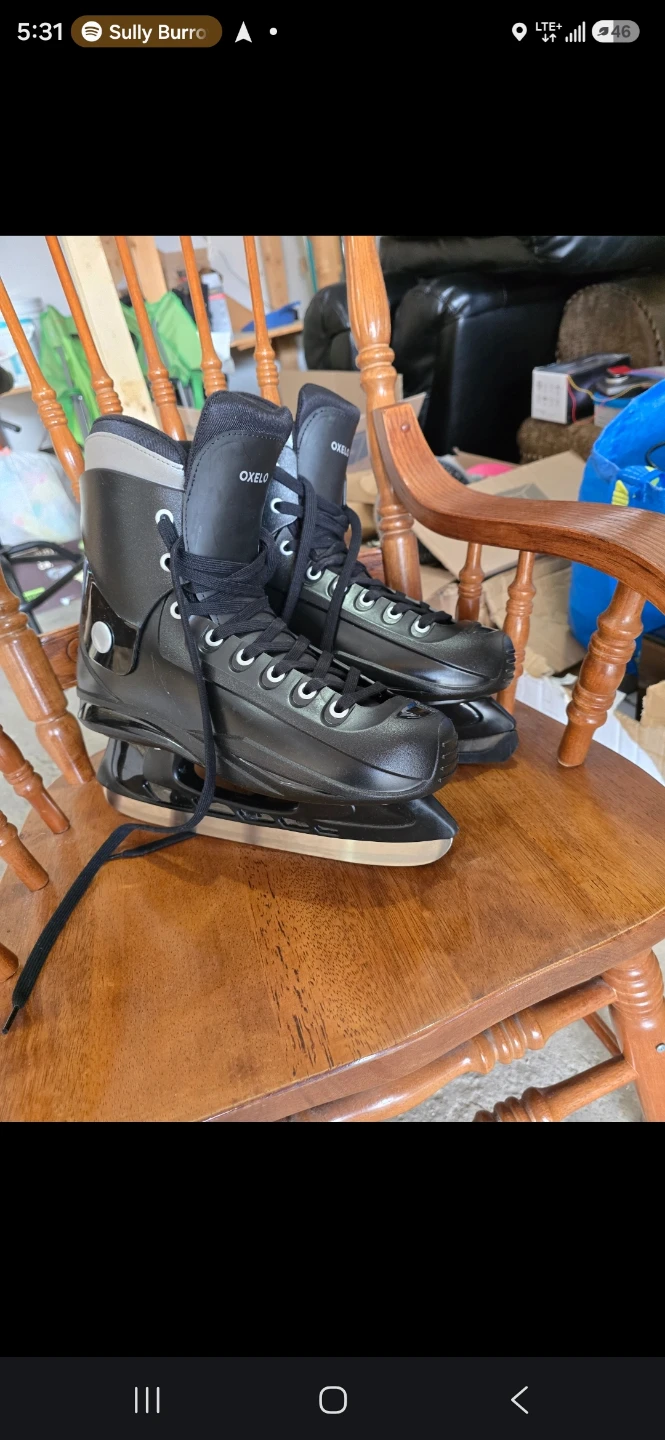 OXELO Black Ice Skates - photo 2