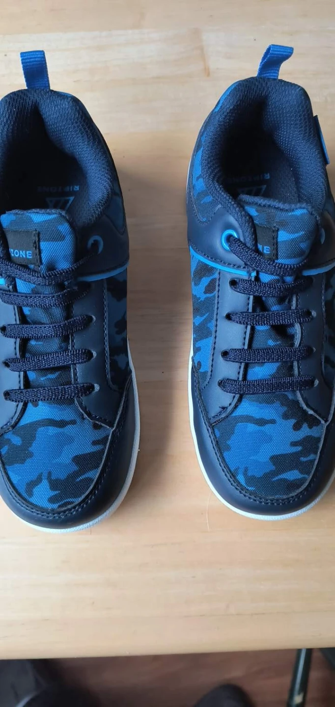 Riptons Camo Blue Sneakers sz 12