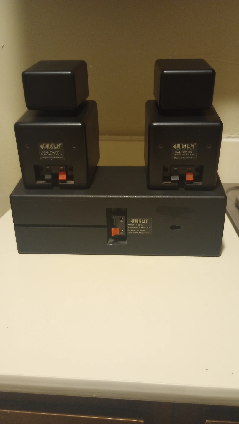 Speakers KLH Surround and 3 Way Center Channel 100W - 8 ohms - photo 2