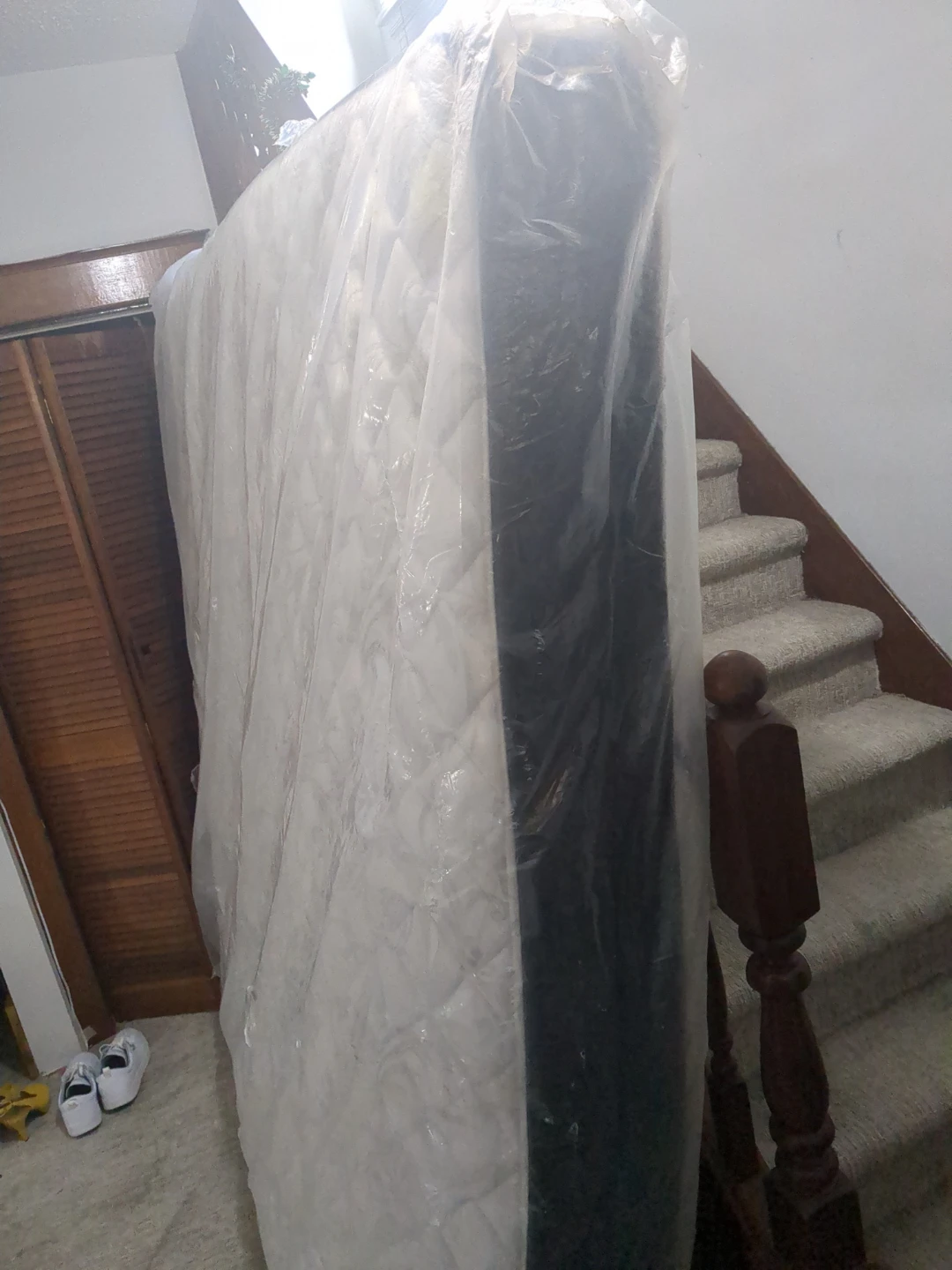 King Size Mattress wrapped