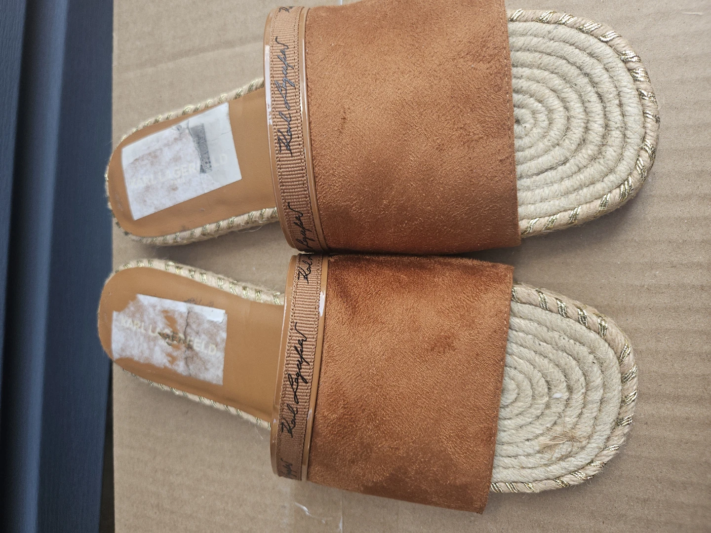 Women's suede sandals