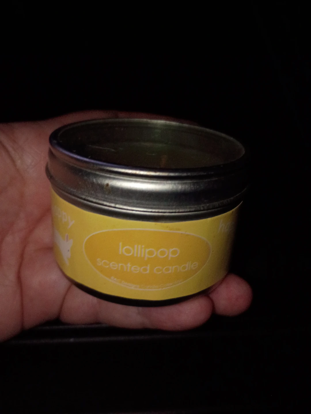 Lollipop Scented Candle Tin
