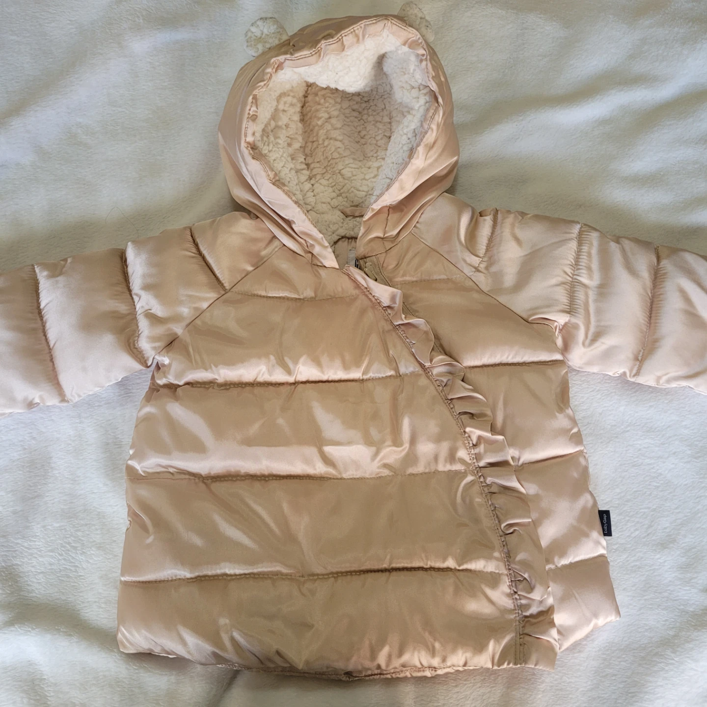 Baby Gap Sherpa Lined Puffer Jacket