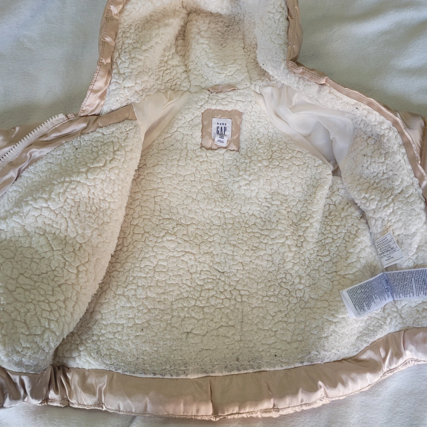 Baby Gap Sherpa Lined Puffer Jacket - photo 2