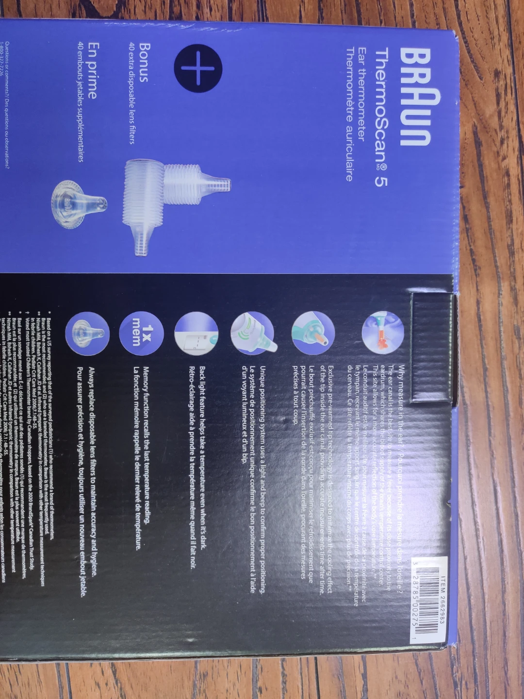 Braun ThermoScan 5 Ear Thermometer