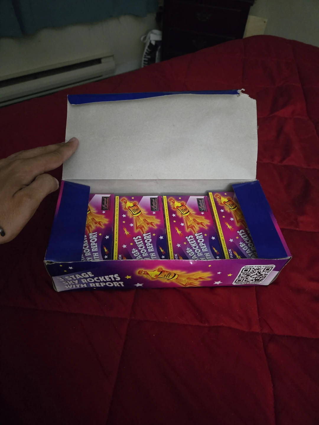 Mystical Fireworks 3 Stage Sky Rockets with Report 144 Pack - photo 2