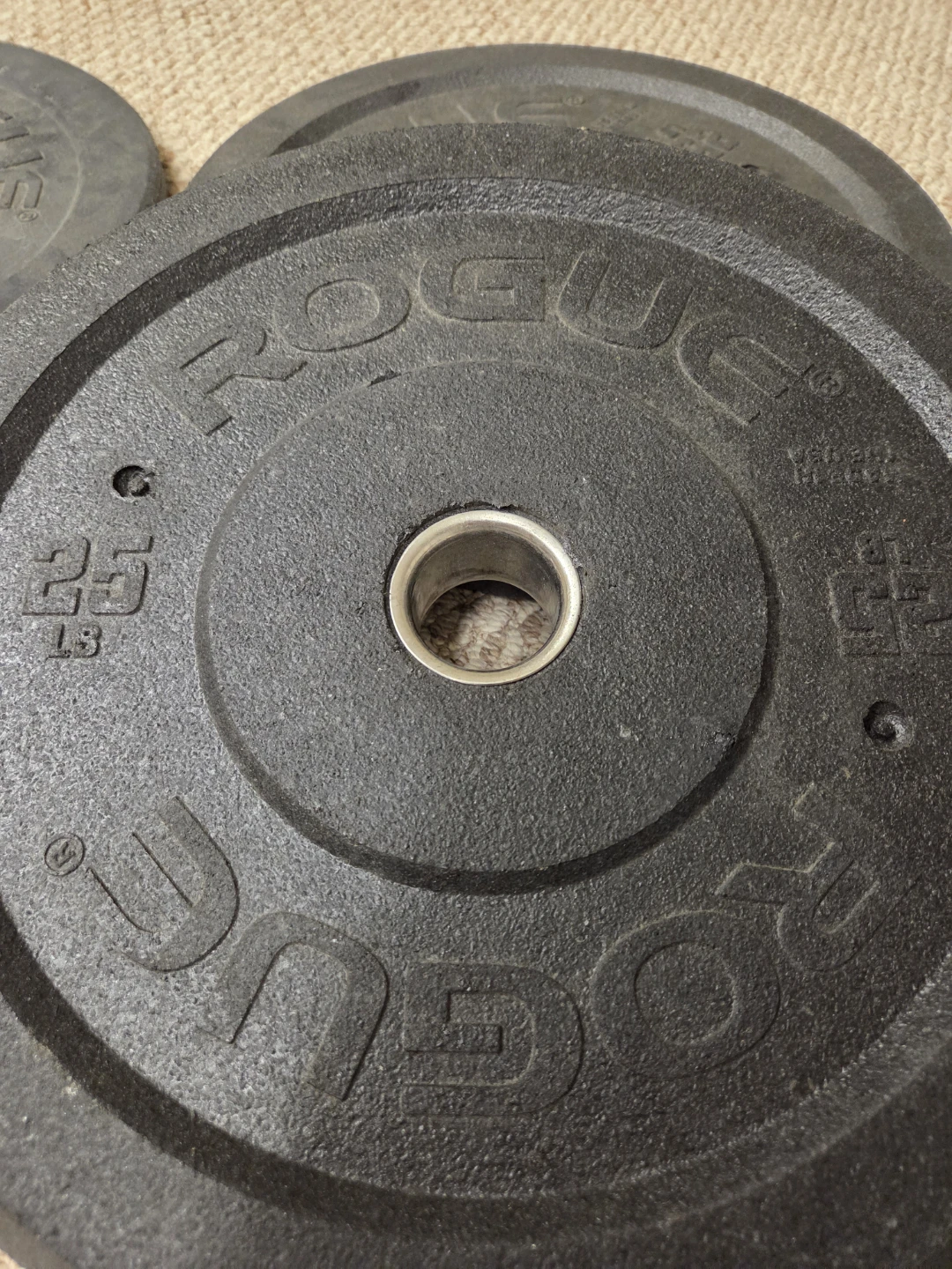 Rogue Fitness Crumb Bumper Plates Set - 160 Lbs