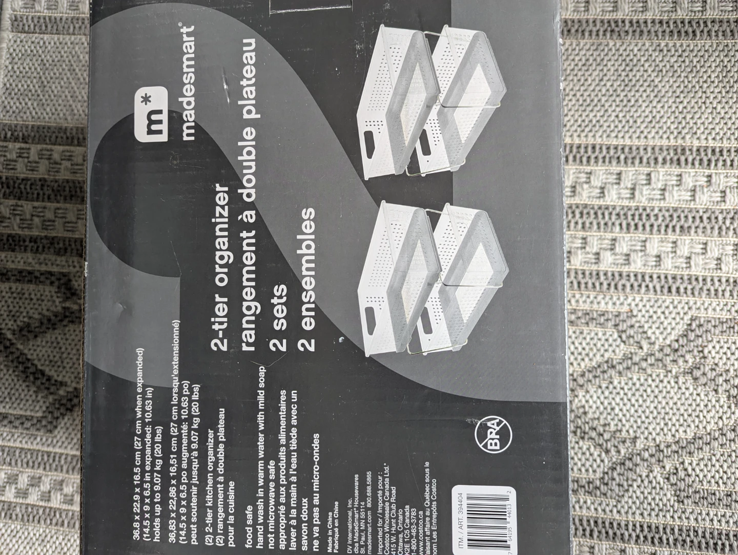 Madesmart 2-Tier Organizer Set - photo 2