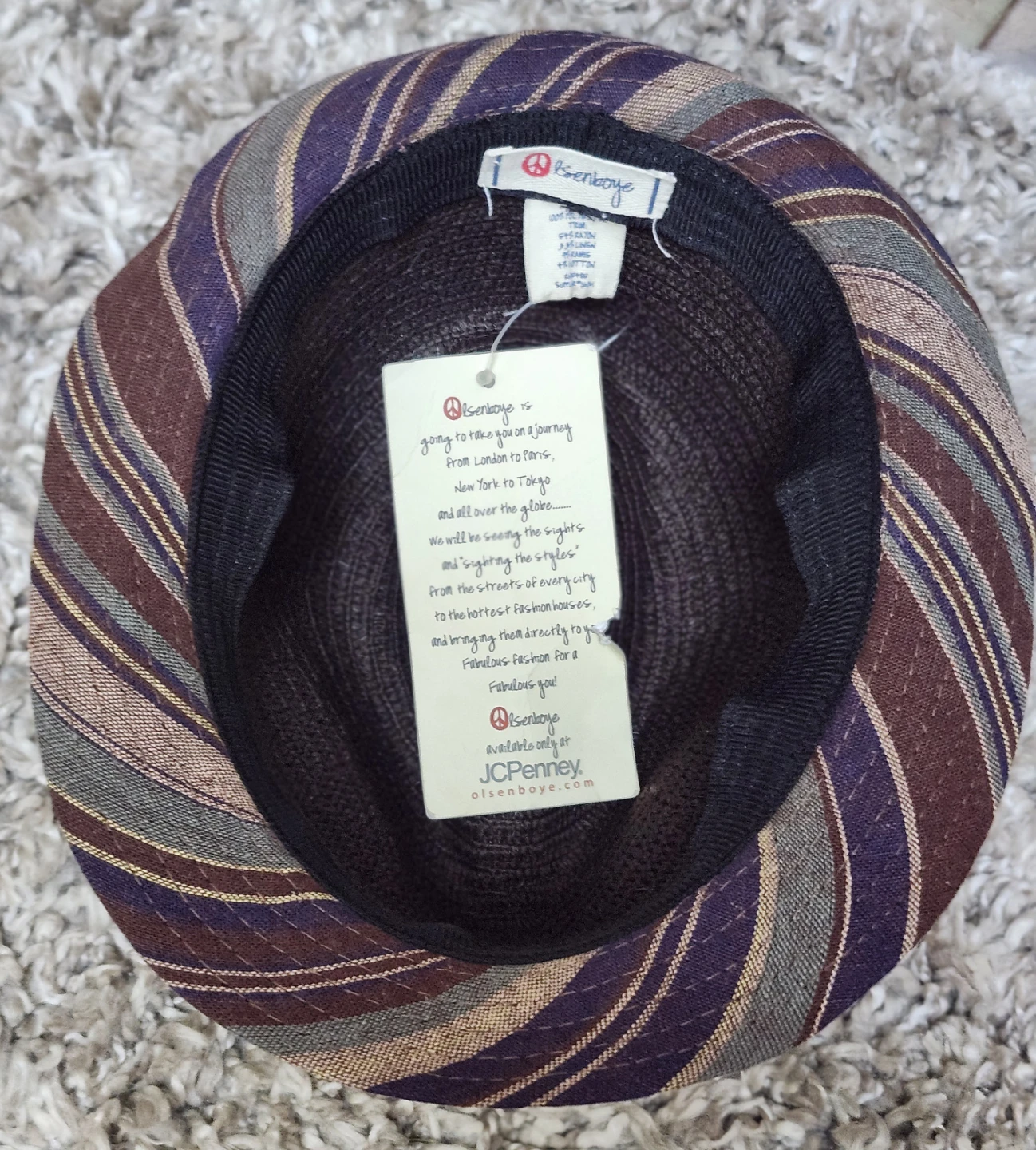 JC Penny Olsenboye Fedora Hat - photo 4