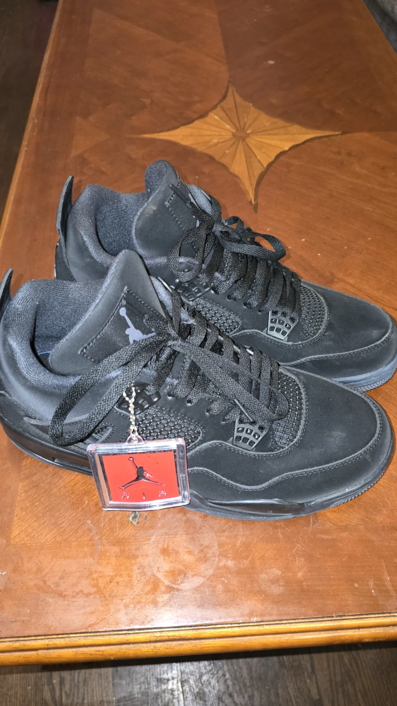 Air Jordan 4 Retro "Black Cat" (2020) – US Men's 12 - photo 3