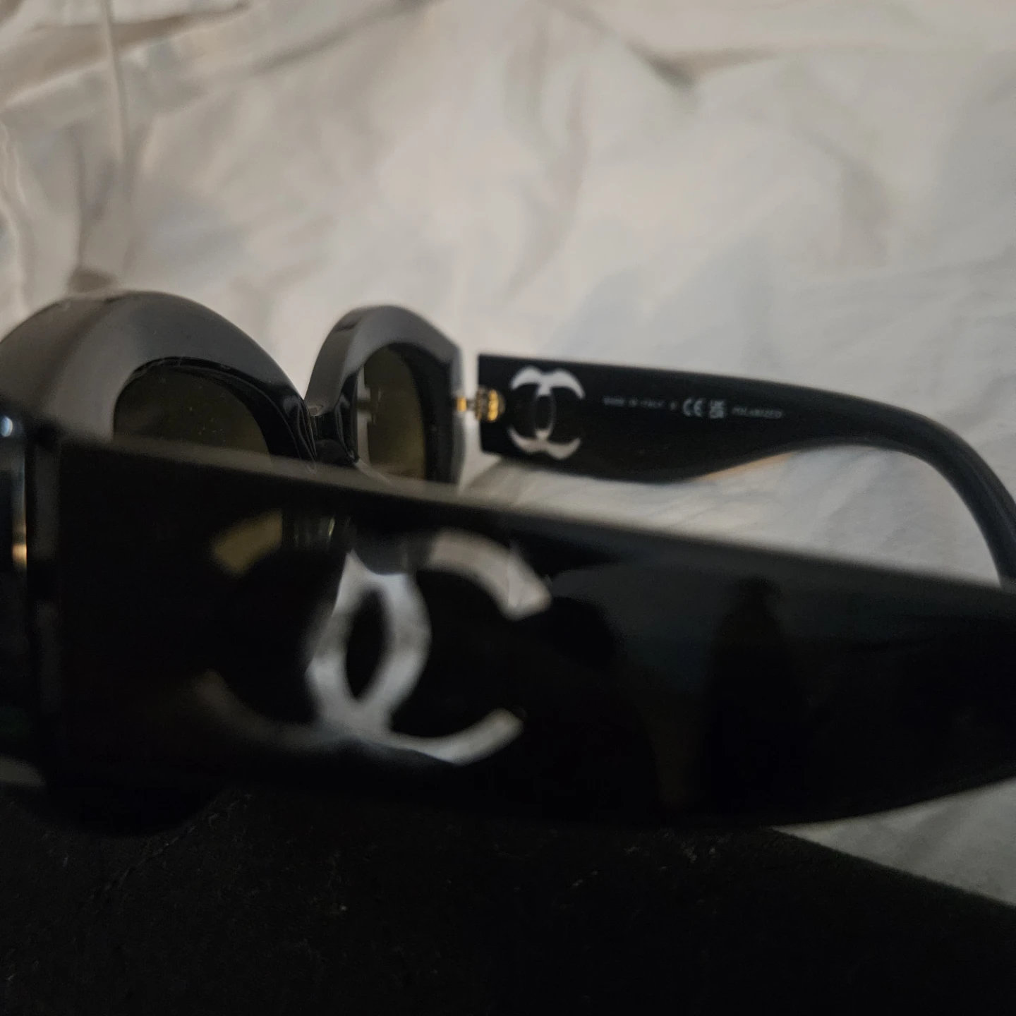 Chanel Black Cat-Eye Sunglasses - photo 2