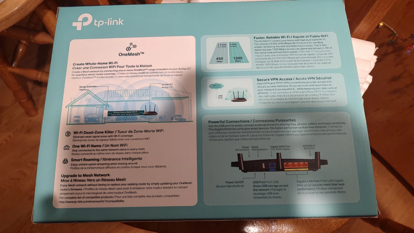 TP-Link AC1750 Mesh Wi-Fi Router - photo 2