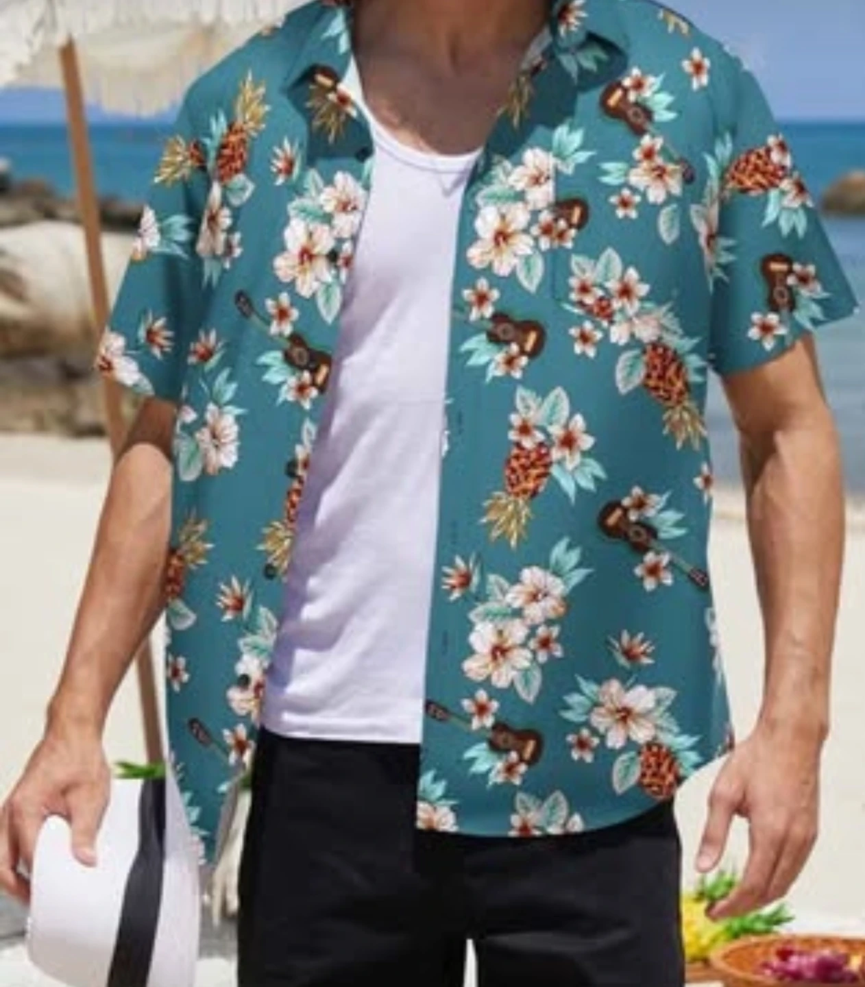 Mens Hawaiian Tropical Shirt - photo 2