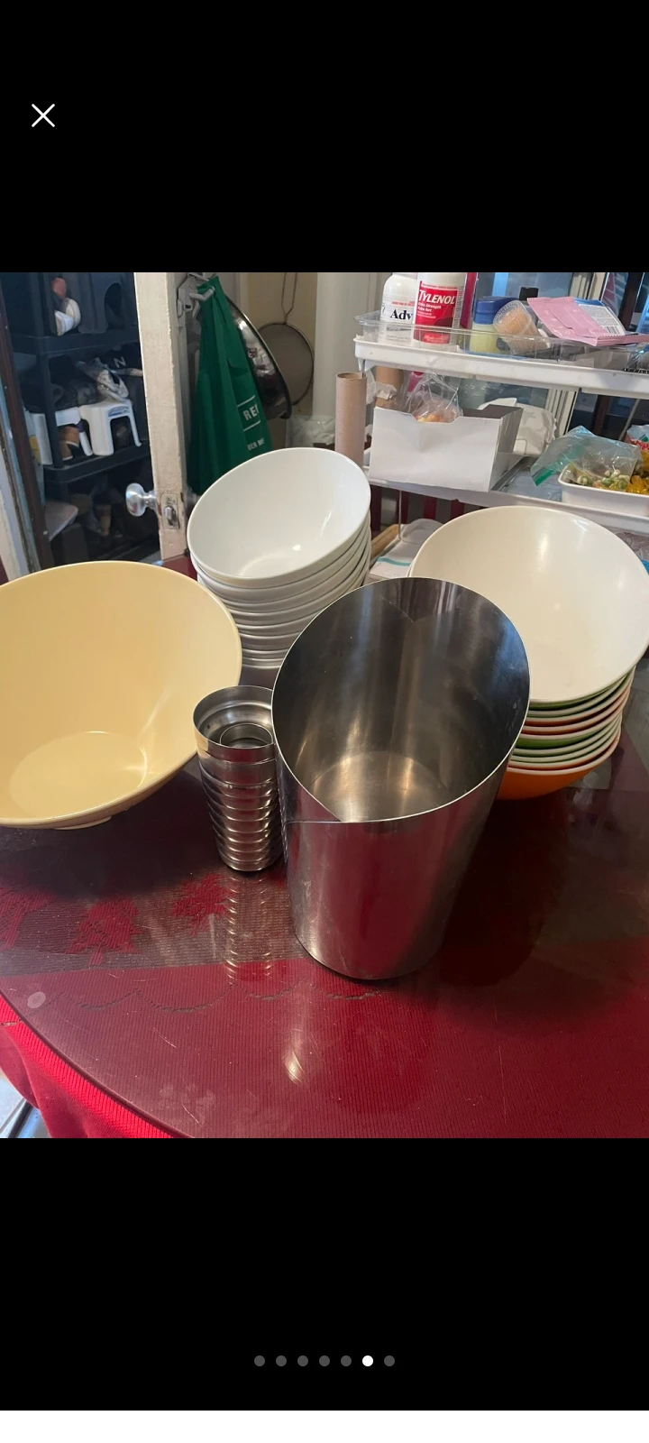 Assorted melamine and stainless steel kitchenware set - photo 5