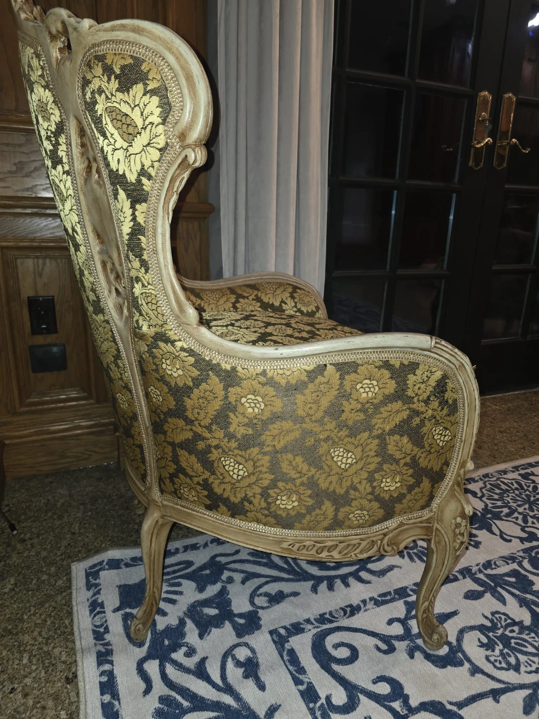 Vintage Ornate Accent Chair - photo 2