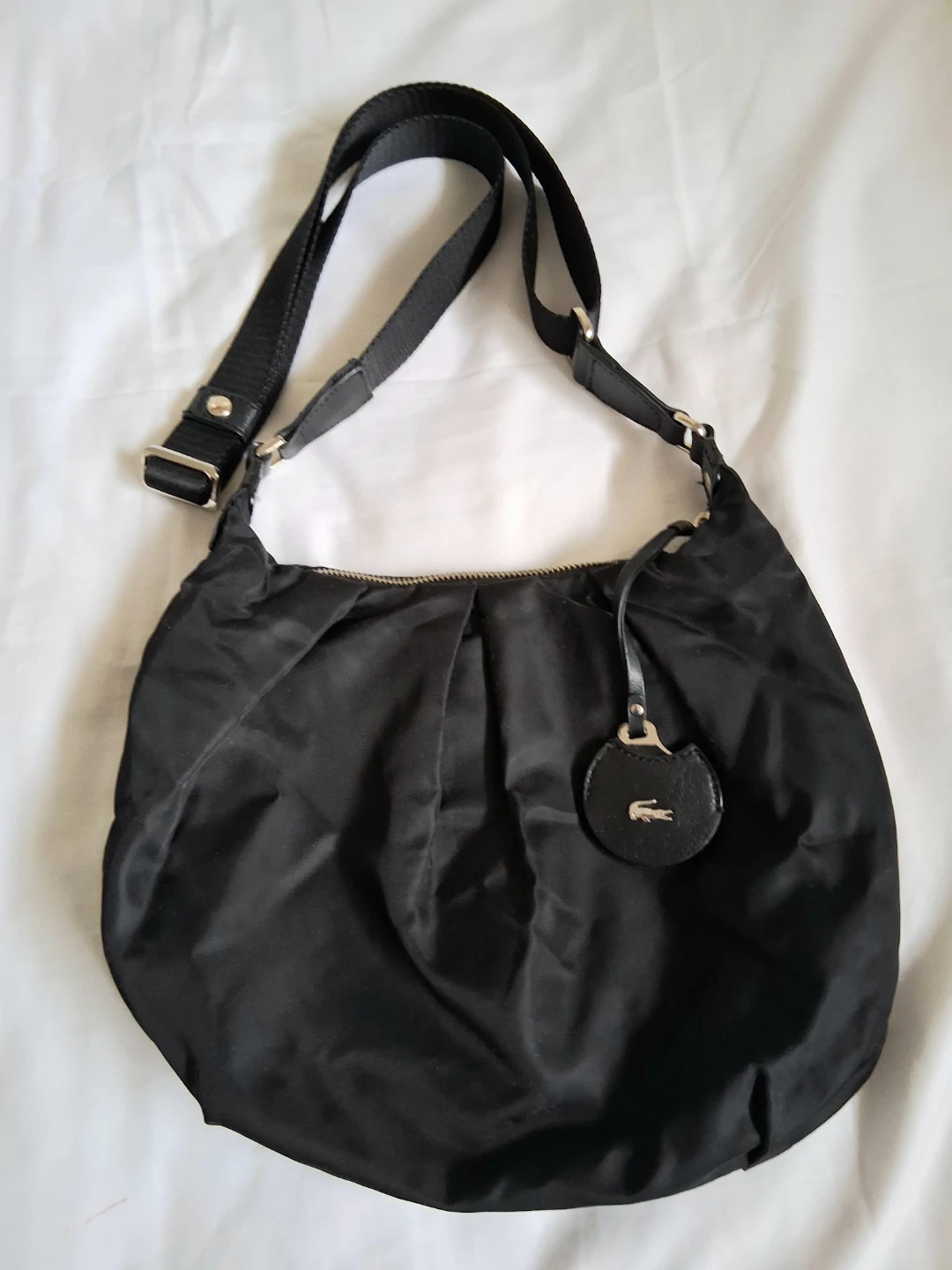 Black Lacoste Shoulder Bag