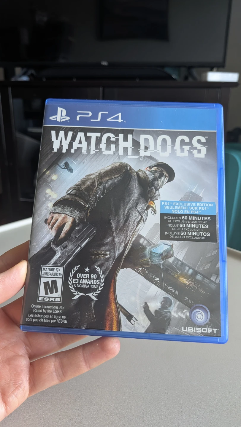Watch Dogs PS4 Exclusive Edition Video Game