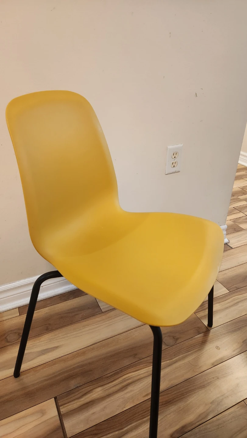 x2 IKEA SKÄLSTA Chair - Yellow - photo 2