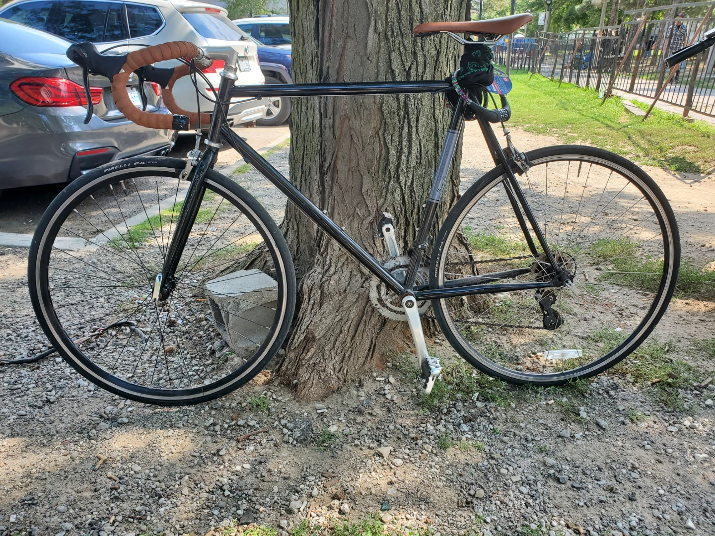 Black REID Original Road Bike