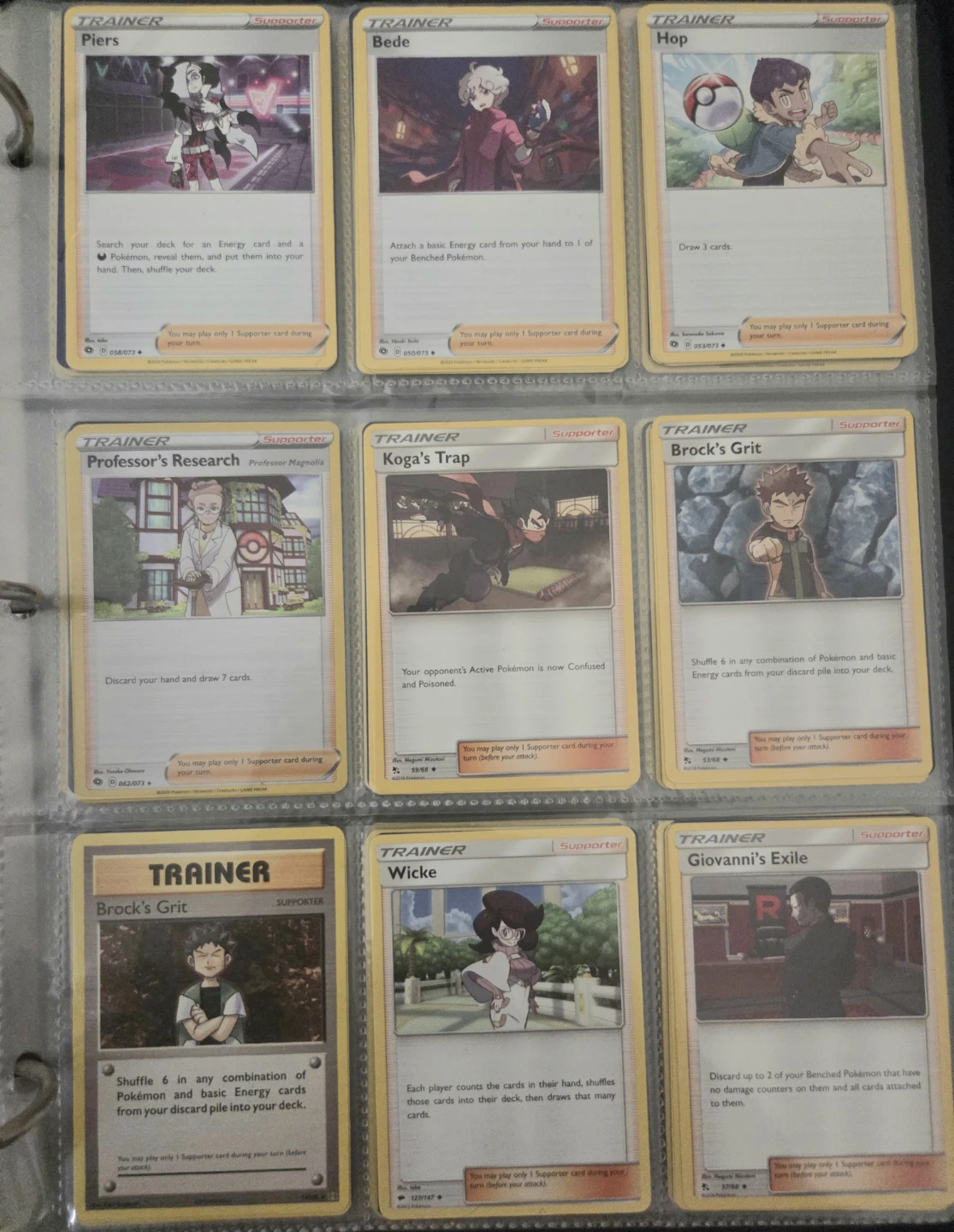 Pokemon trainer cards - photo 3