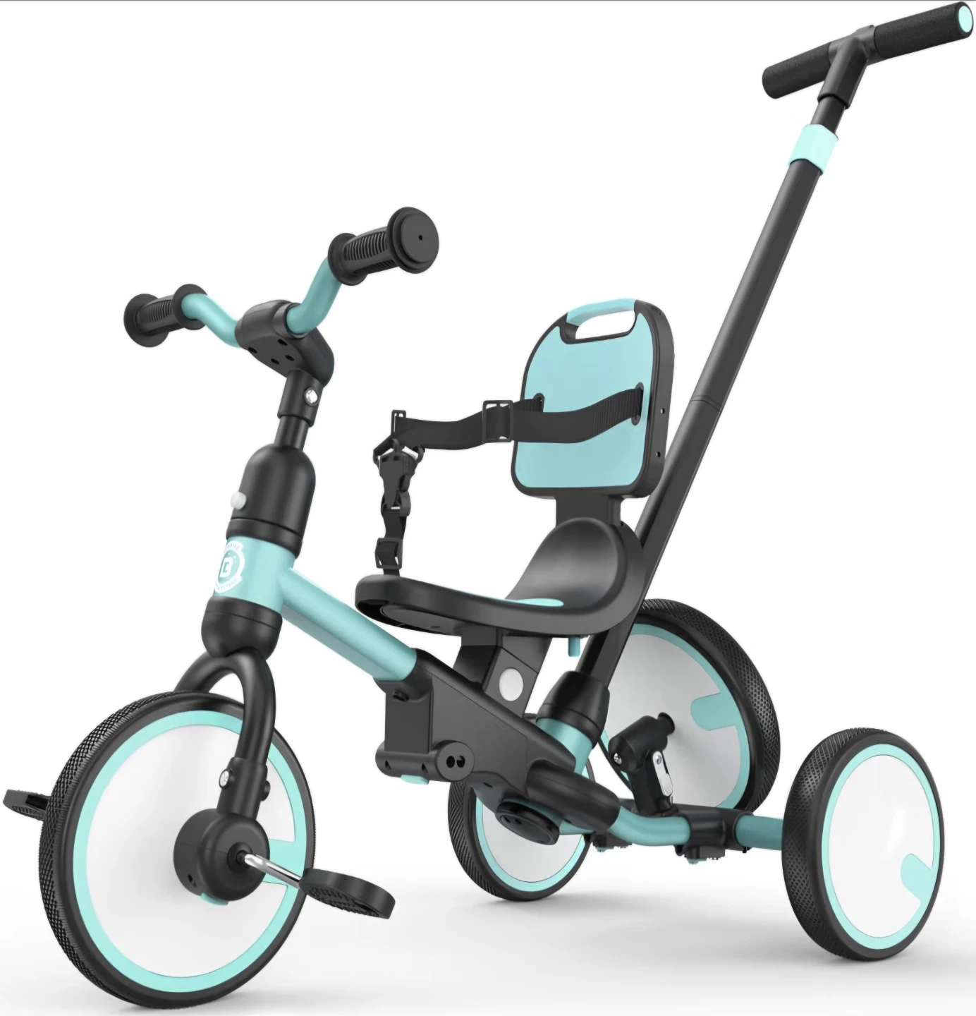 Besrey 5-in-1 Tricycle Balance Bike