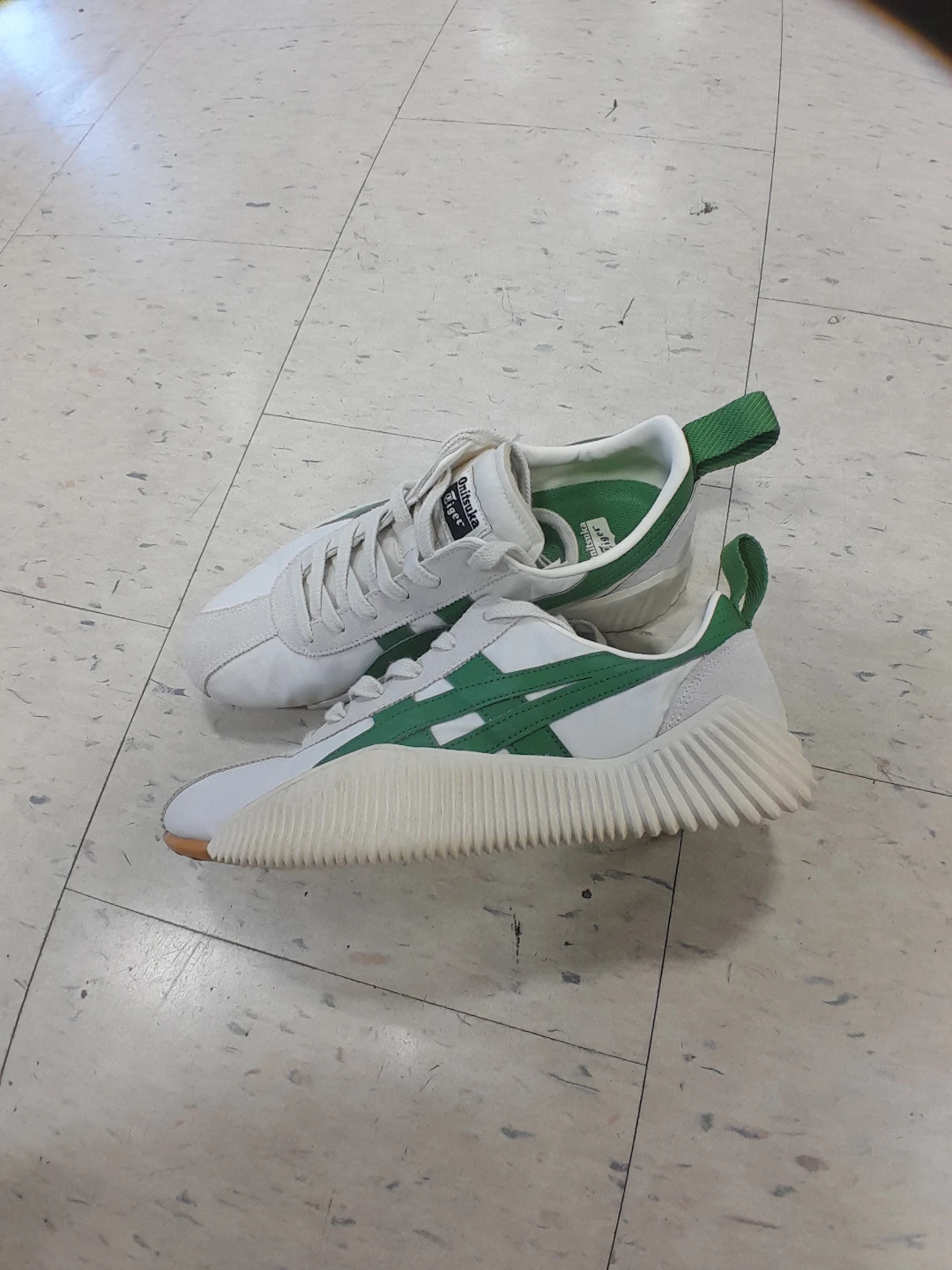 Onitsuka Tiger Mexico 66 Sneakers White Green Men's Size 8 - photo 4