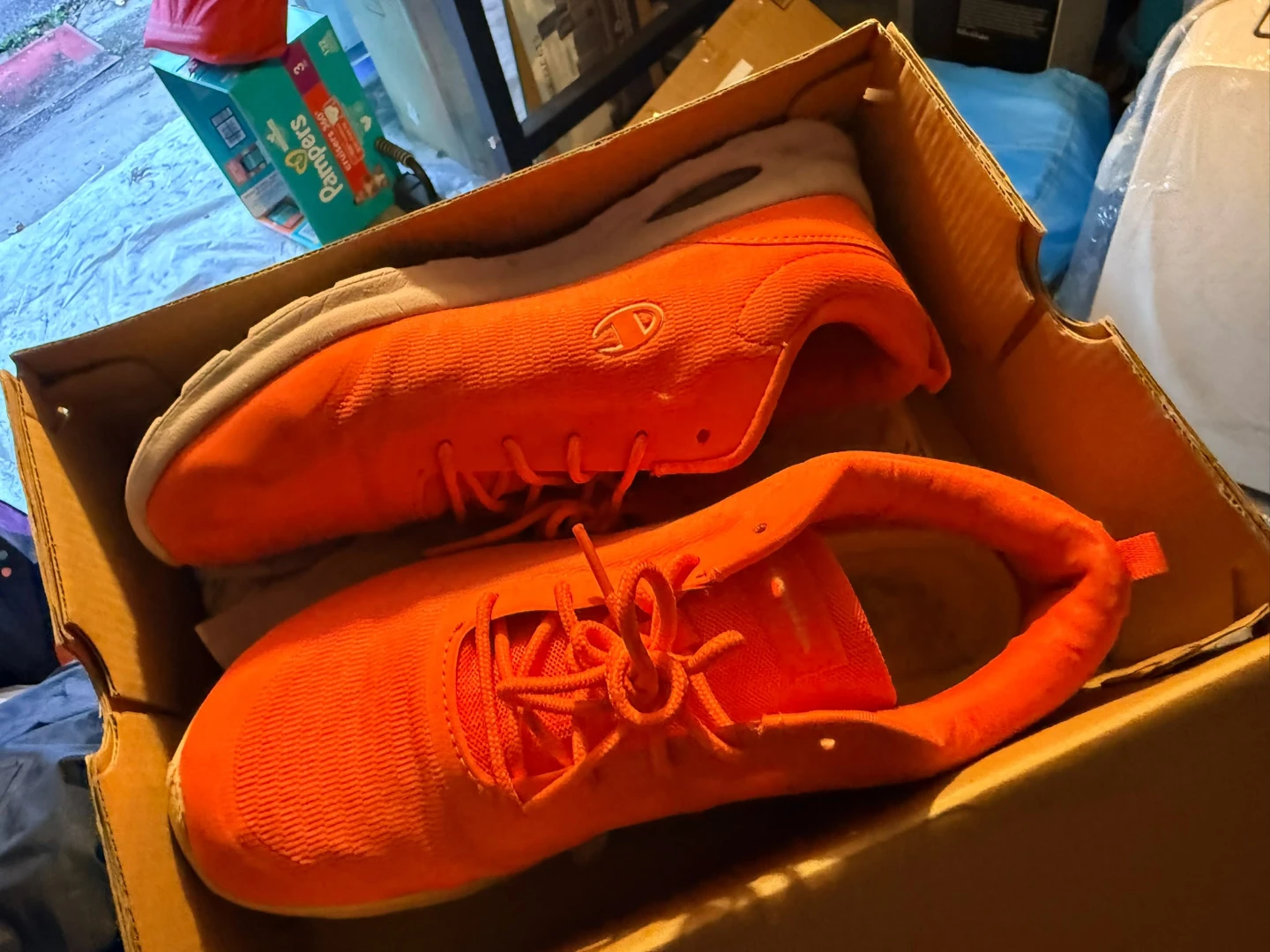 Champion Orange Running Shoes