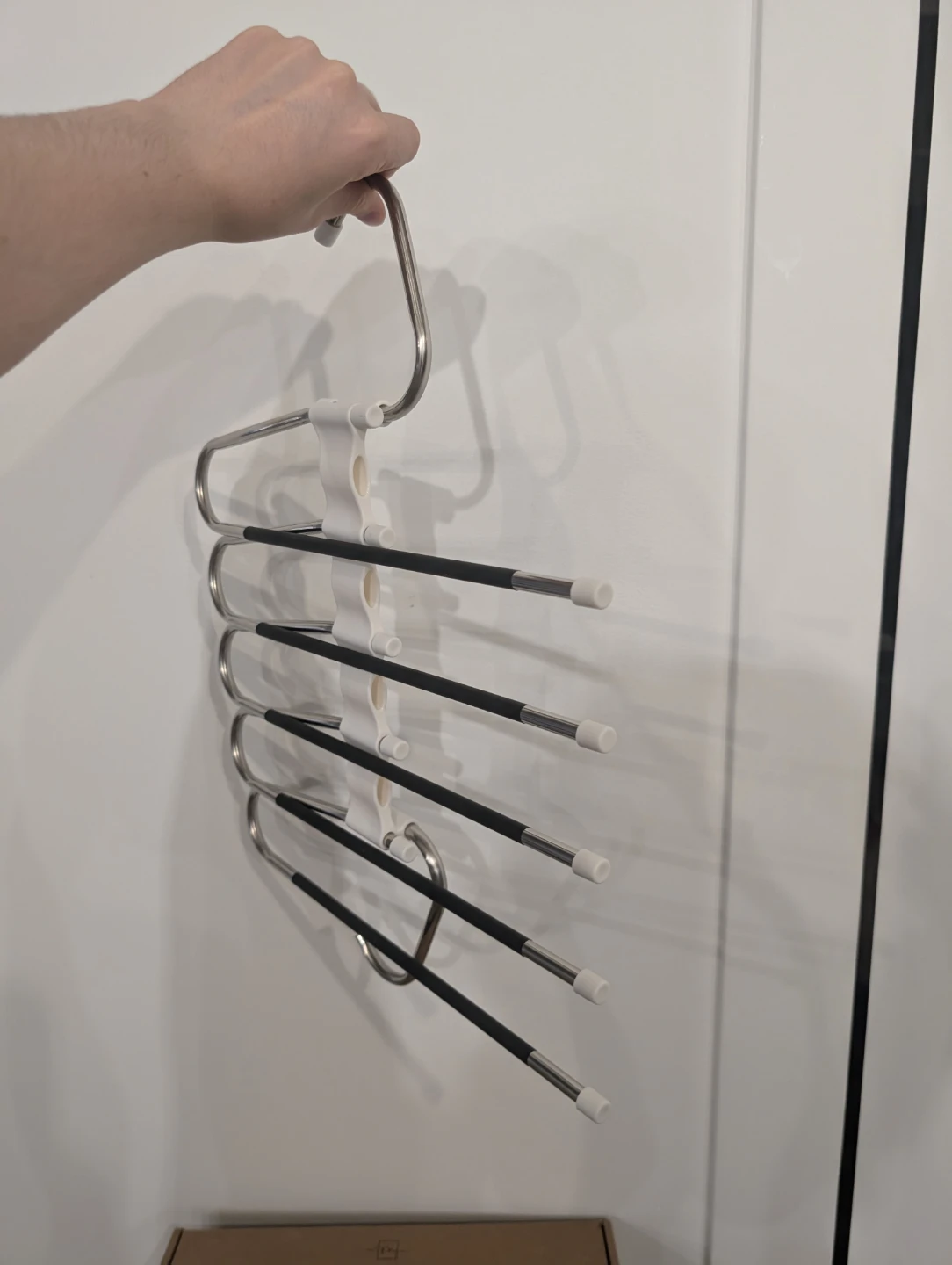 Clothing Hangers for Pants, White (4) - photo 2