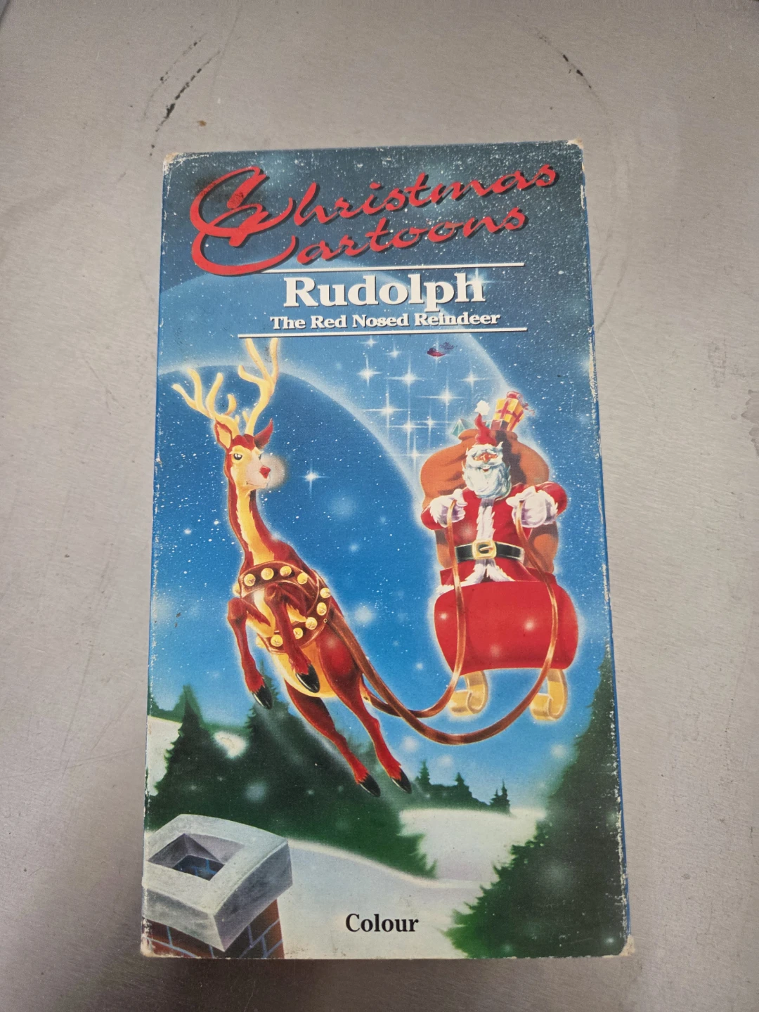 Christmas Cartoons Rudolph The Red Nosed Reindeer VHS
