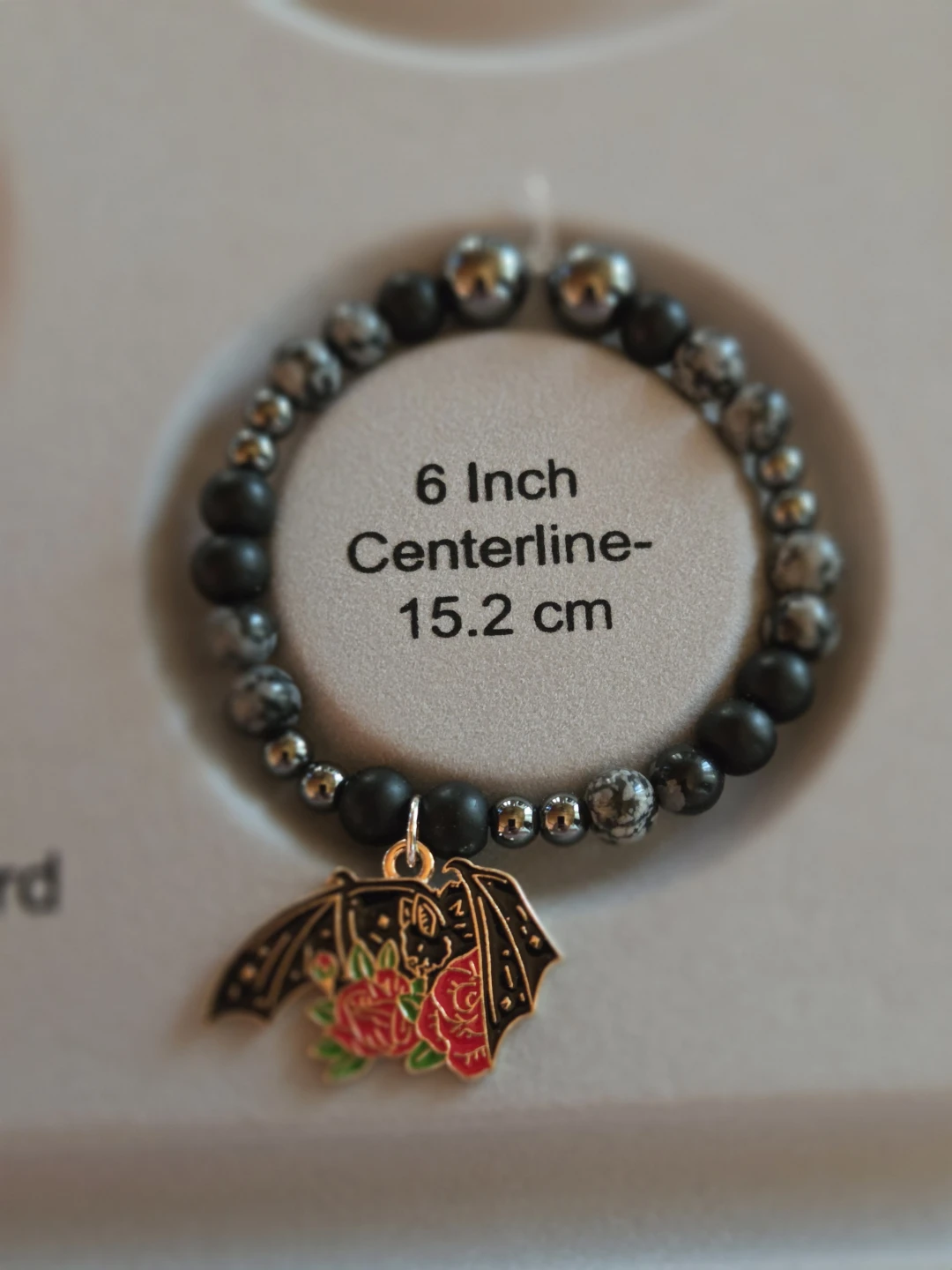 Bat and Roses Charm Bracelet - photo 3