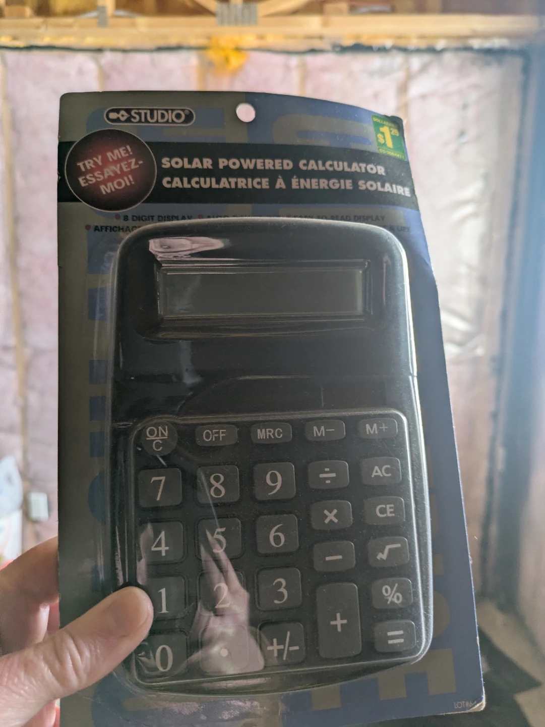 Studio Solar Powered Calculator