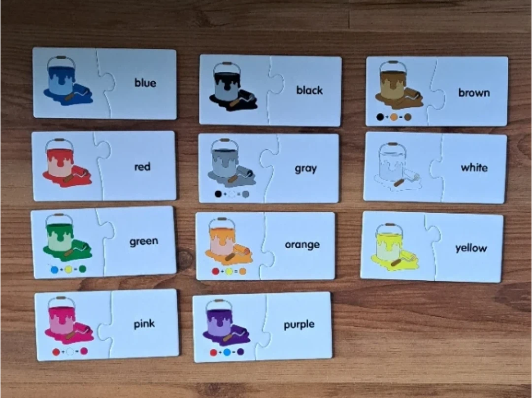 Colour Matching Puzzles for Toddlers